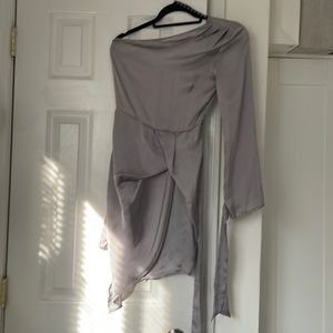 Misguided one sleeve dress